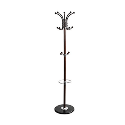 International Furniture Distribution Centre - 70" Height Coat Rack Featuring Three Levels with Real Marble Base - IF 4001