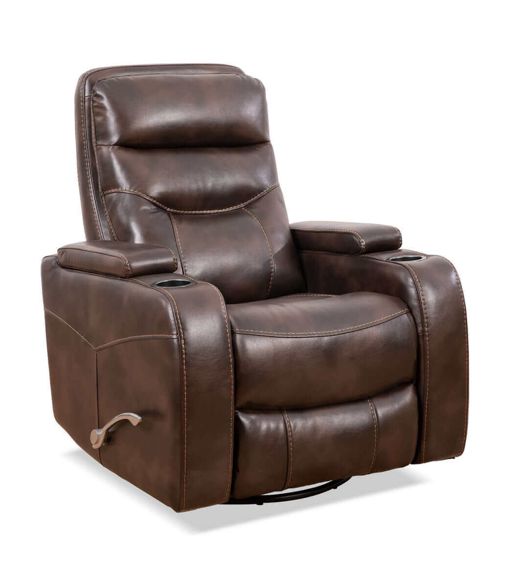 IF 6311 Recliner Soft Brown PU Recliner Chair